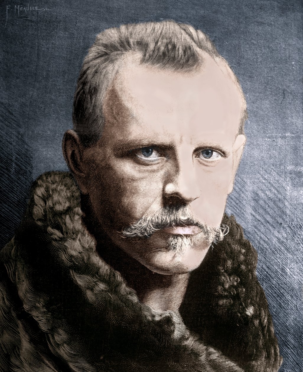 Dr Fridtjof Nansen, norský arktický průzkumník, 1893 od Unbekannt
