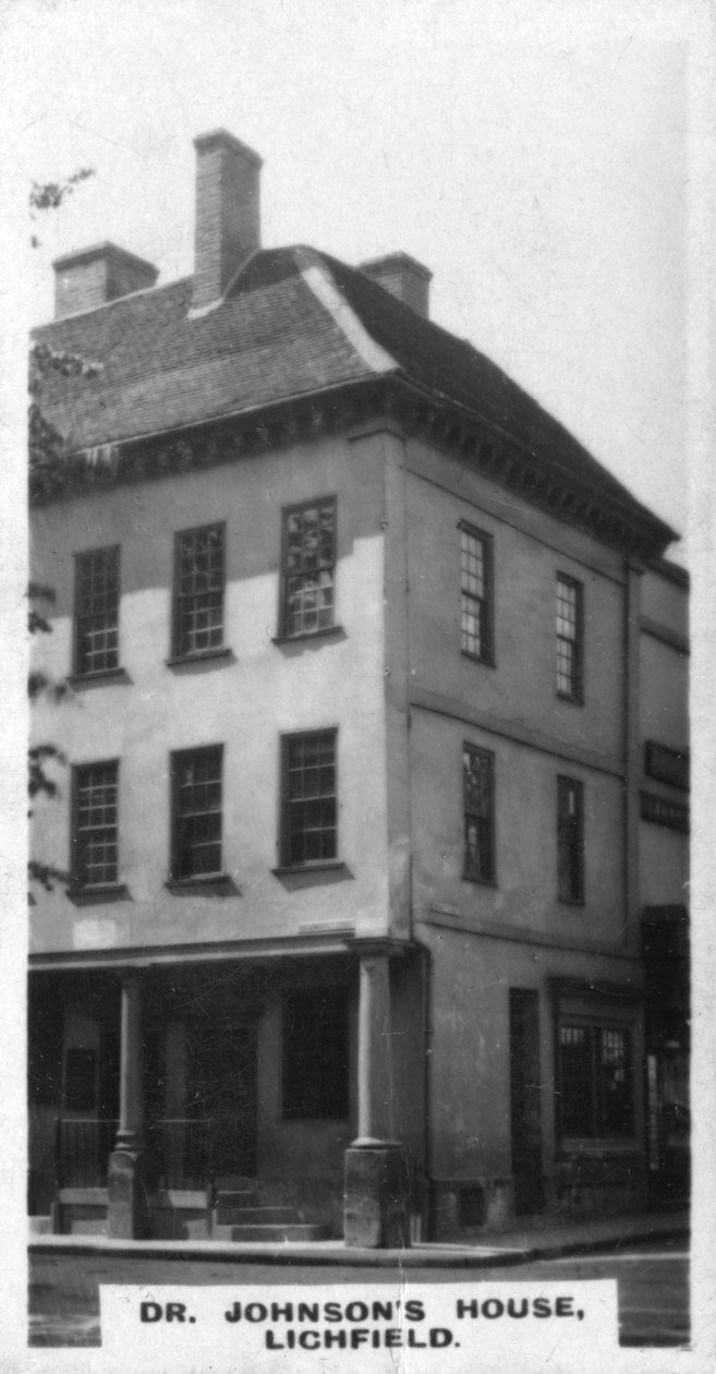 Dům doktora Johnsona, Lichfield, Staffordshire, 20. léta 20. století od Unbekannt