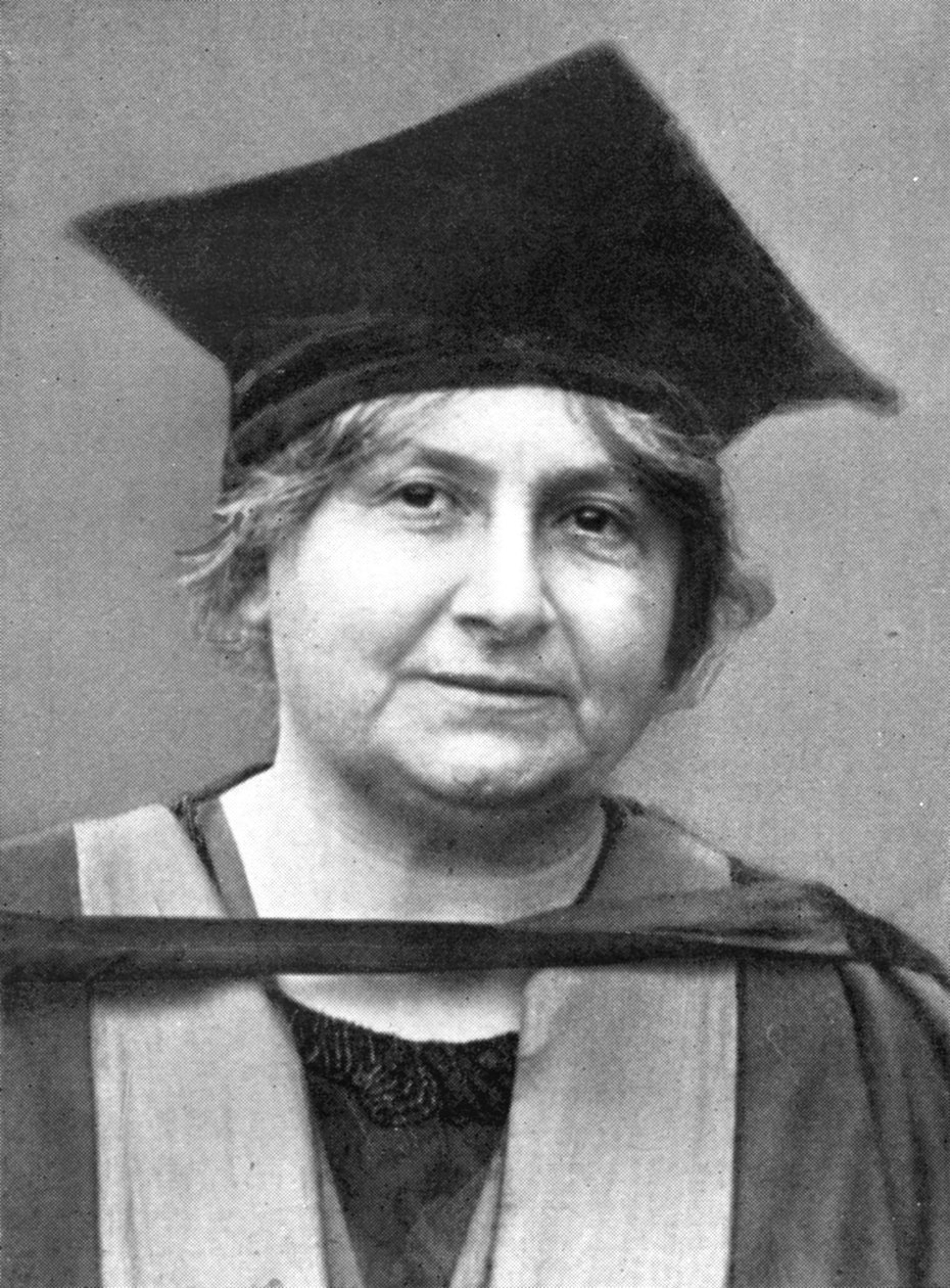 Dr Maria Montessori 1870-1952, italský filozof, 1926 od Unbekannt