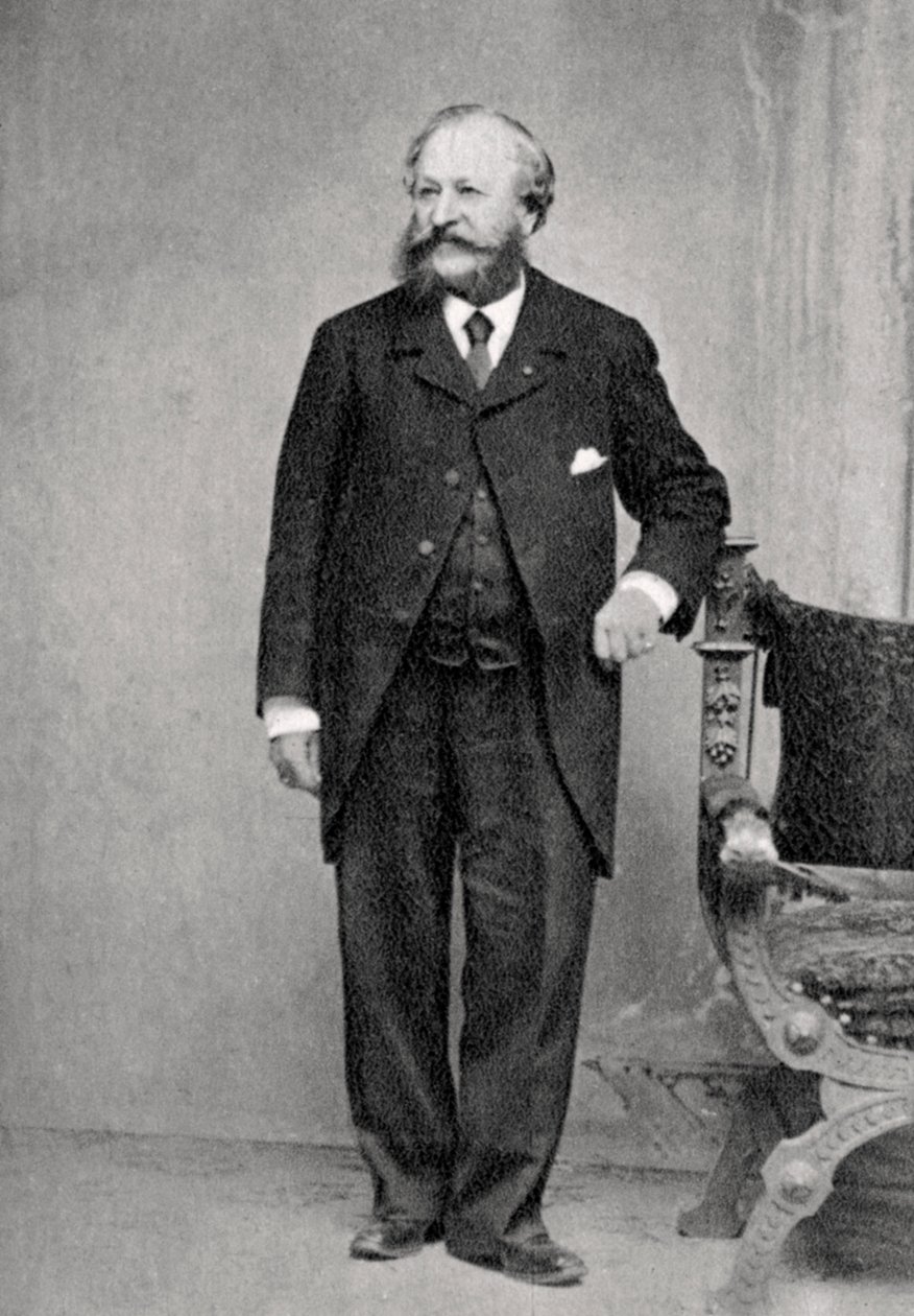 Dr TW Evans, americký zubař a životopisec Napoleona III., 19. století od Unbekannt