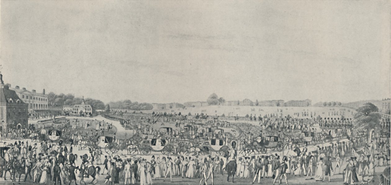 Den přijímacích místností, Buckinghamský palác, 1822, 1920 od Unbekannt