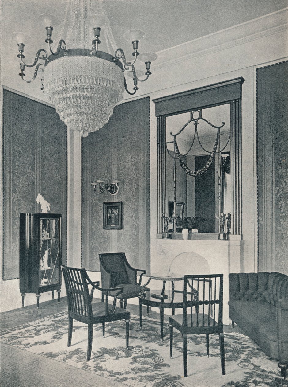 Přijímací pokoj, c1911 od Unbekannt