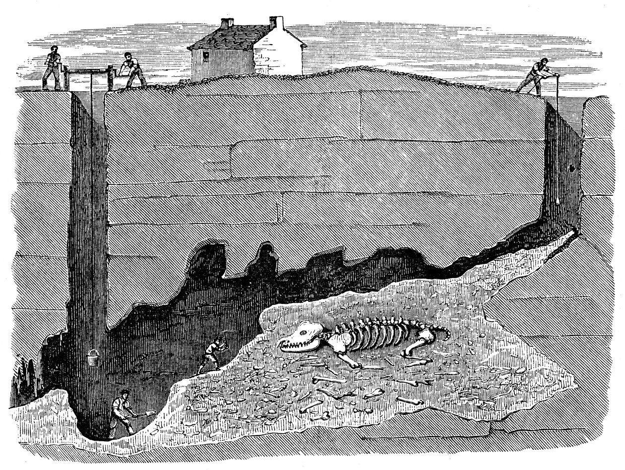 Dream Lead Mine, poblíž Wirksworth, Derbyshire, 1881 od Unbekannt