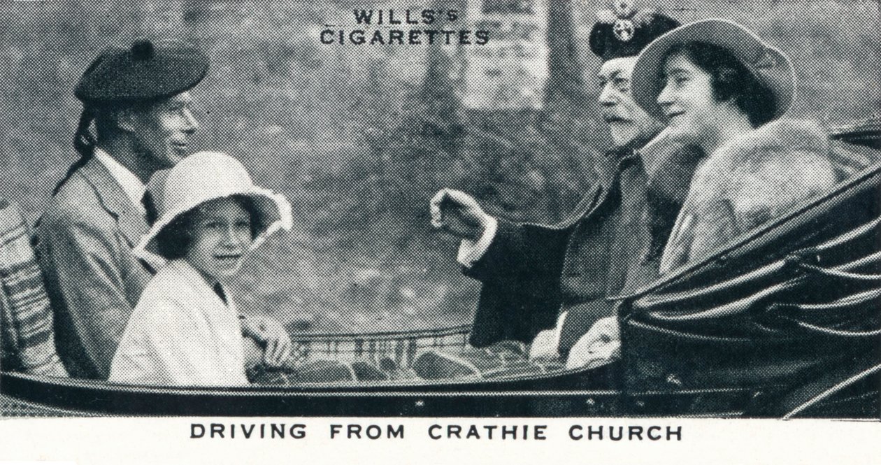 Jízda z Crathie Church, 1935 1937 od Unbekannt