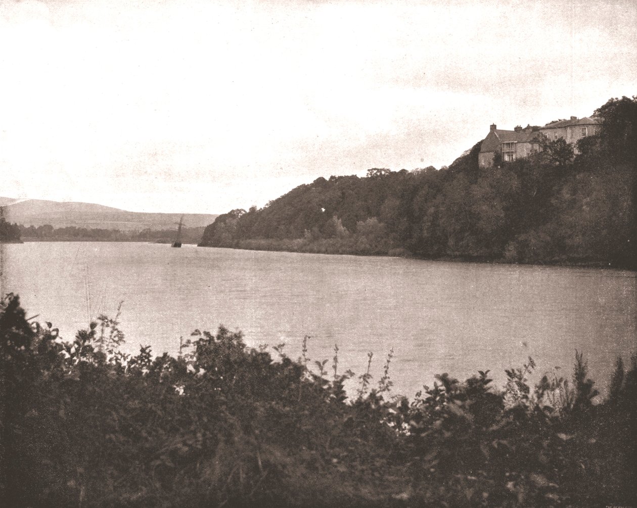 Hrad Dromana, hrabství Waterford, Irsko, 1894. od Unbekannt