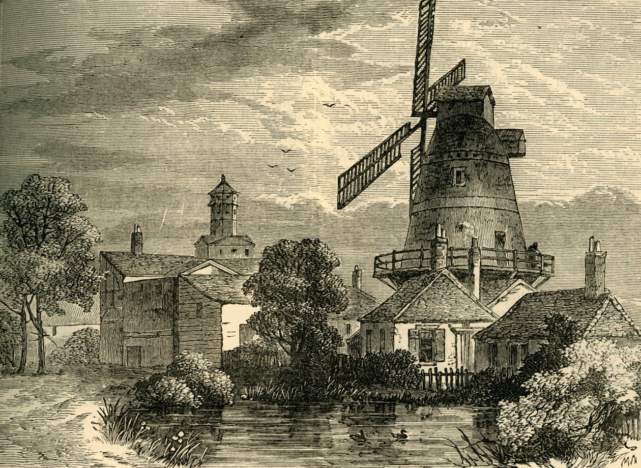 Drug Mill of the Apothecaries Company, c1878. od Unbekannt