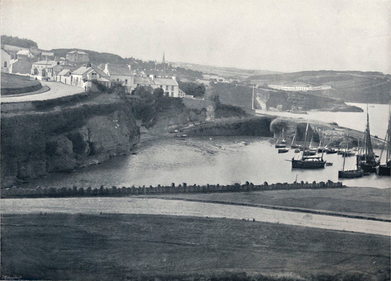 Dunmore - Město a přístav, 1895 od Unbekannt