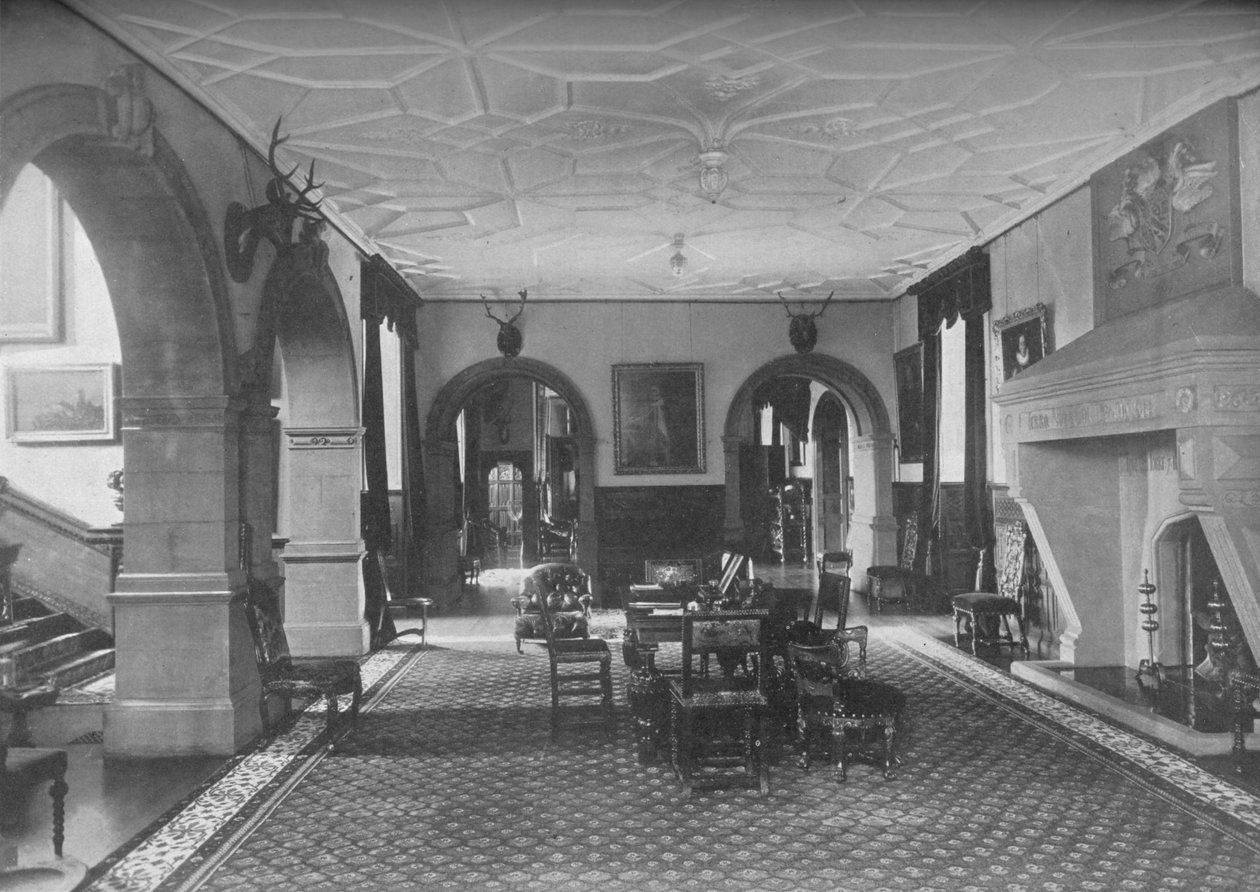 Hrad Dunster, Somerset – hrabě z Carhamptonu, 1910 od Unbekannt