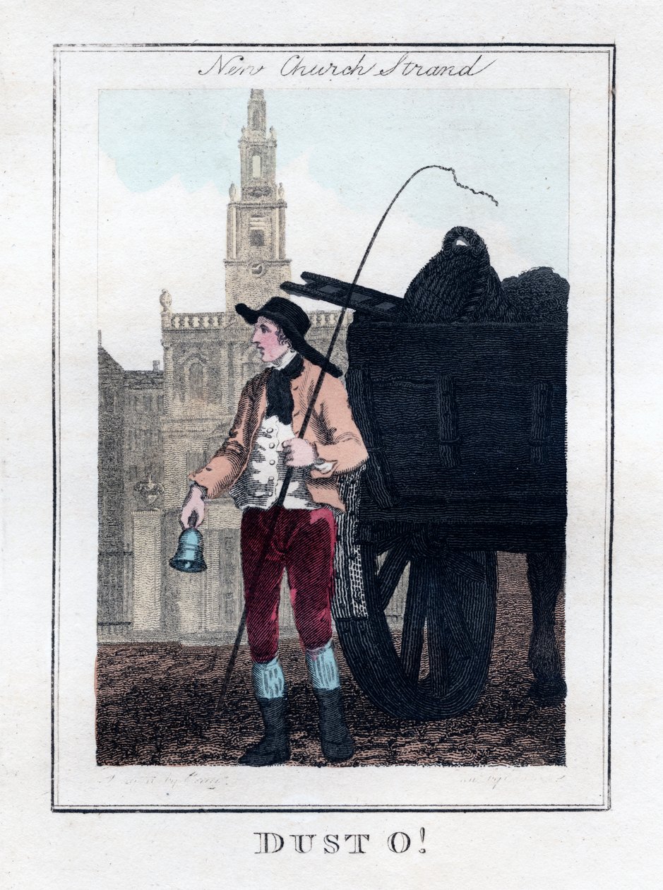 Dust O!, New Church, Strand, Londýn, 1805 od Unbekannt