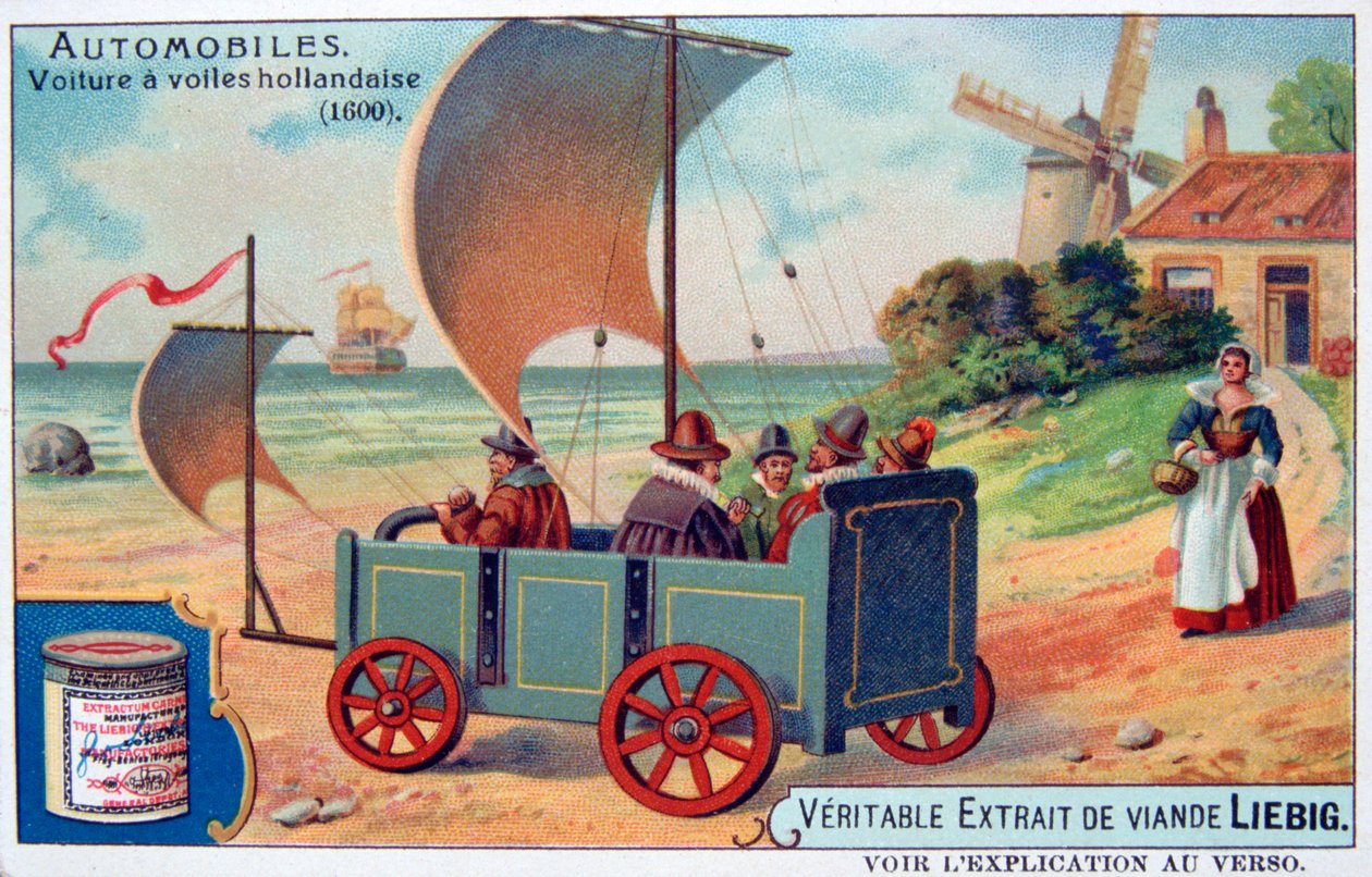 Holandský automobil, 1600, c1900 od Unbekannt