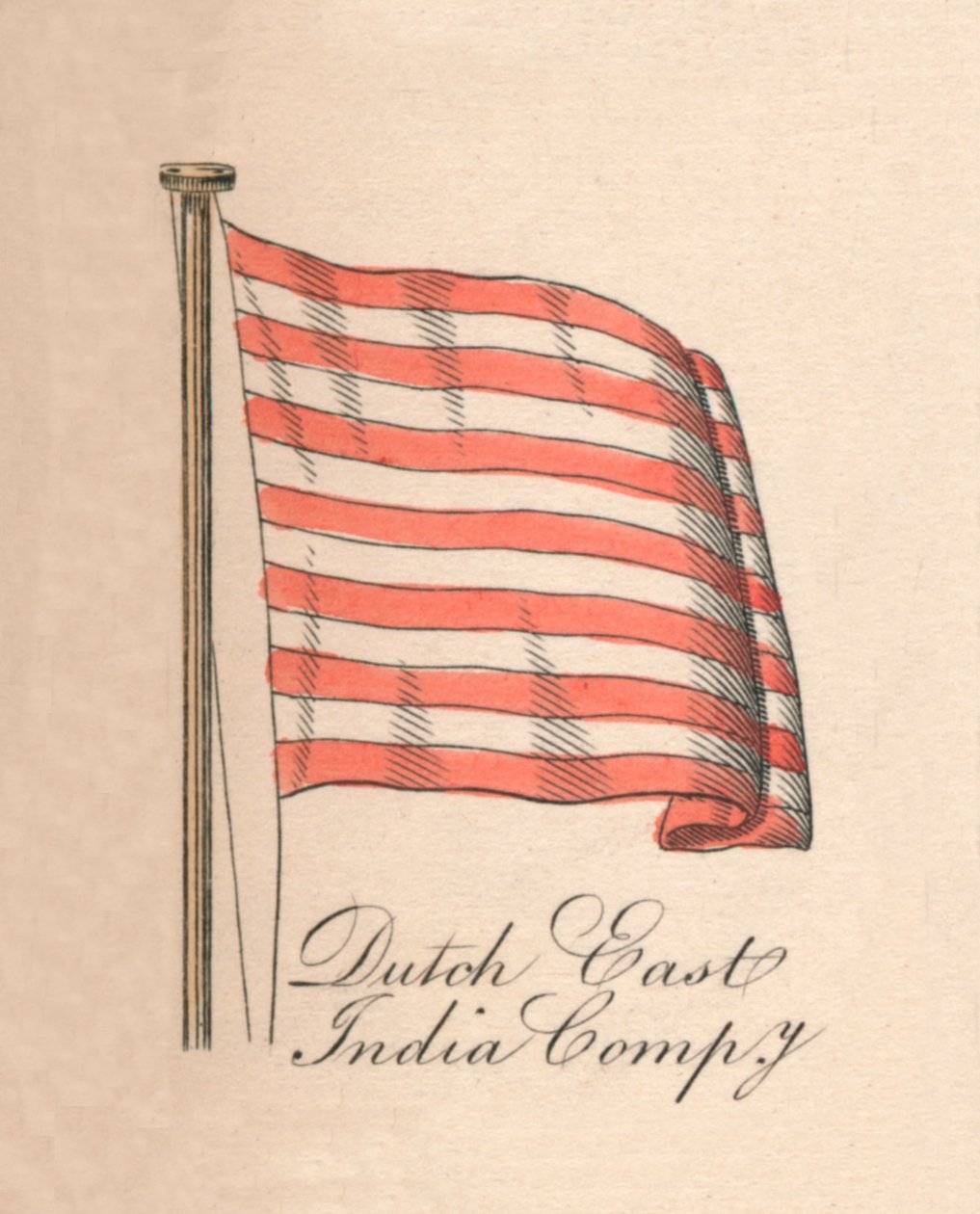 Nizozemská východoindická společnost, 1838 od Unbekannt