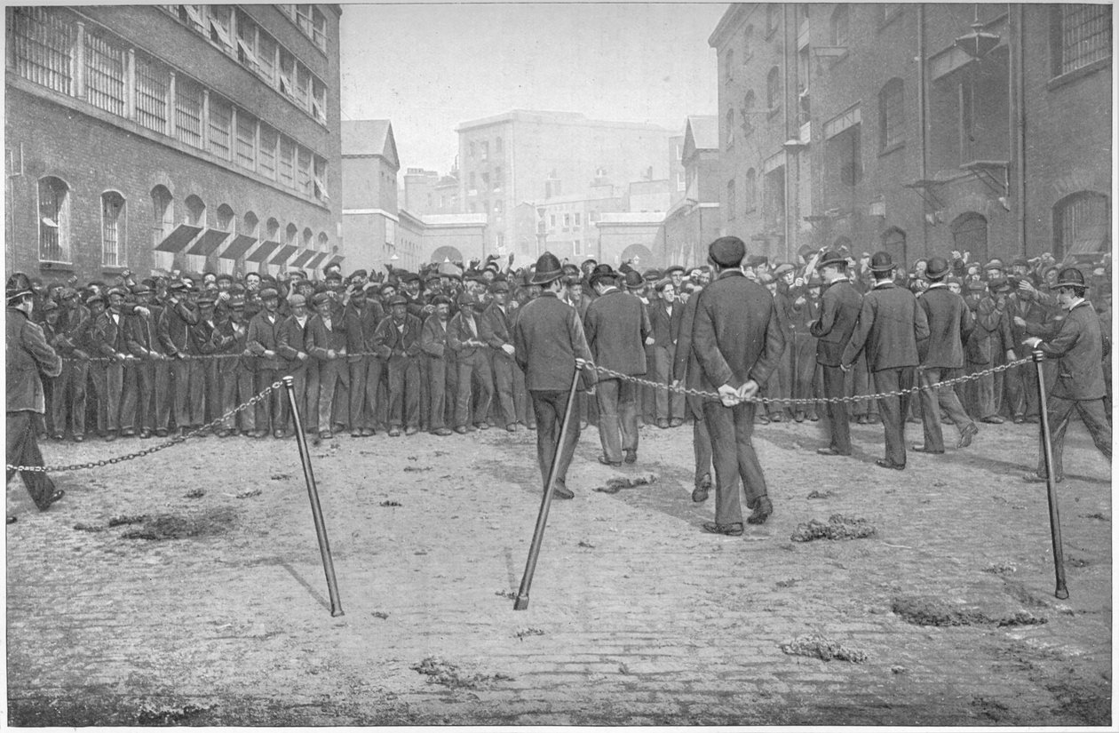 Touží po práci, Londýn, c1900 1901 od Unbekannt
