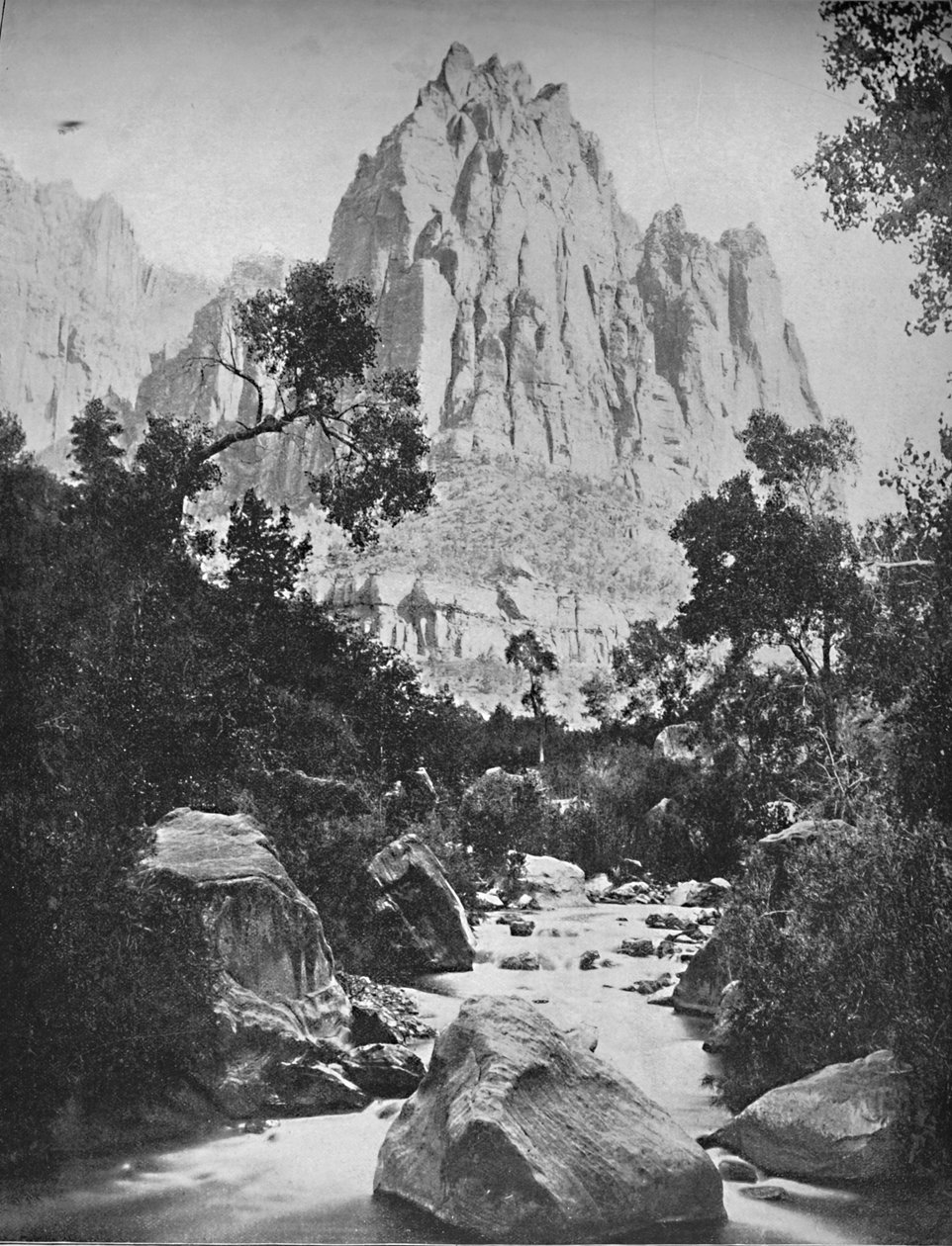 Eagle Crag, Shoshone Falls, Idaho, c1897. od Unbekannt