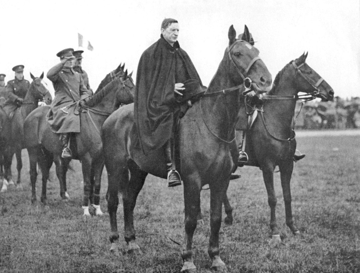 Eamon De Valera na pochodu vojsk irského svobodného státu, Dublin, c1934-1935 od Unbekannt