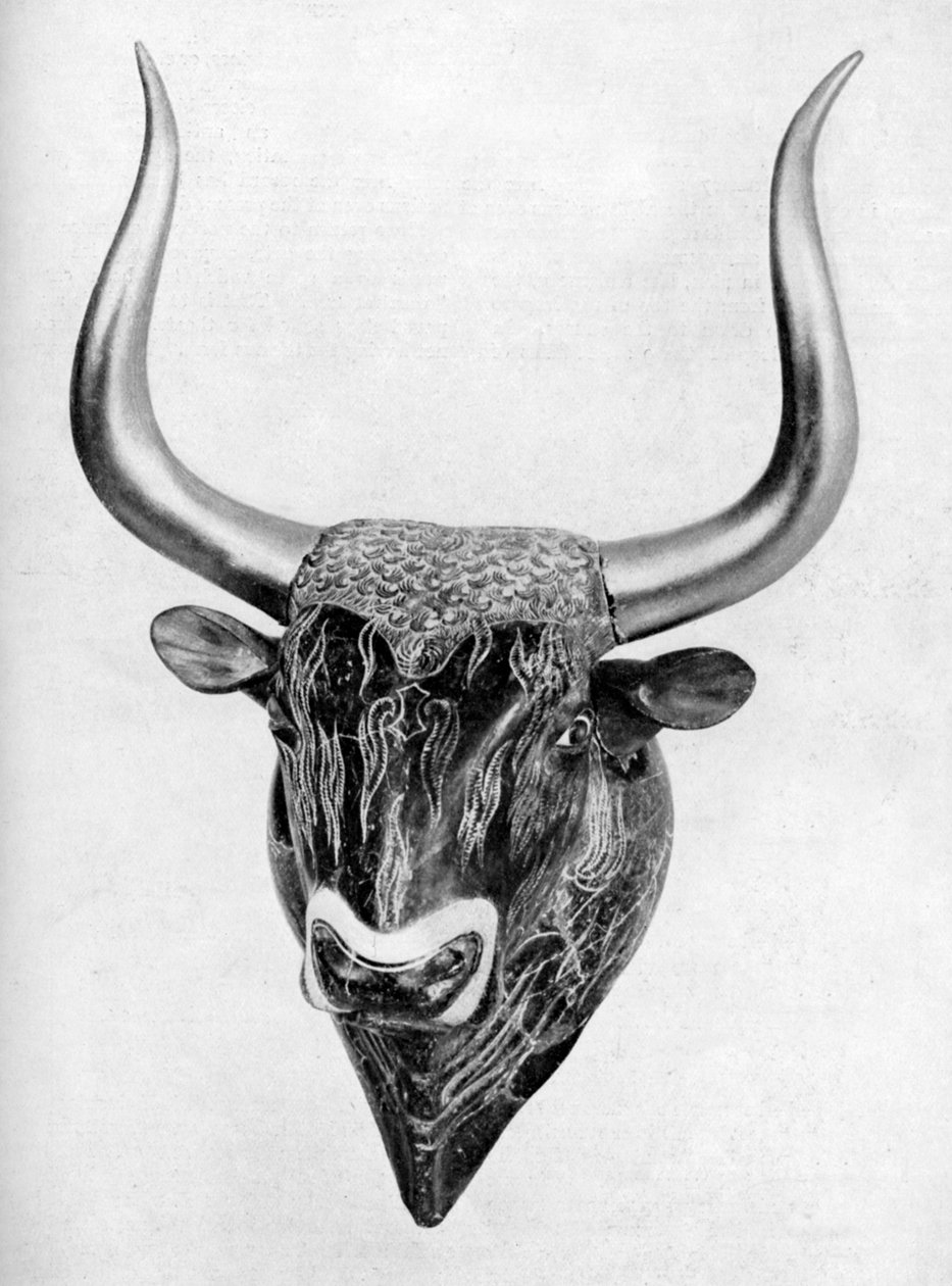 Nádoba rané krétské úlitby, nalezená v Knossu, 1933-1934 od Unbekannt