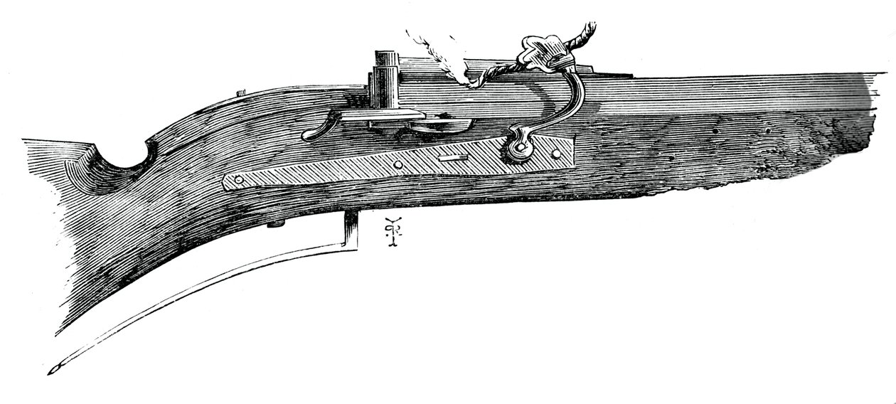 Early match caliver, 1590, od Penshurst, c1880 od Unbekannt