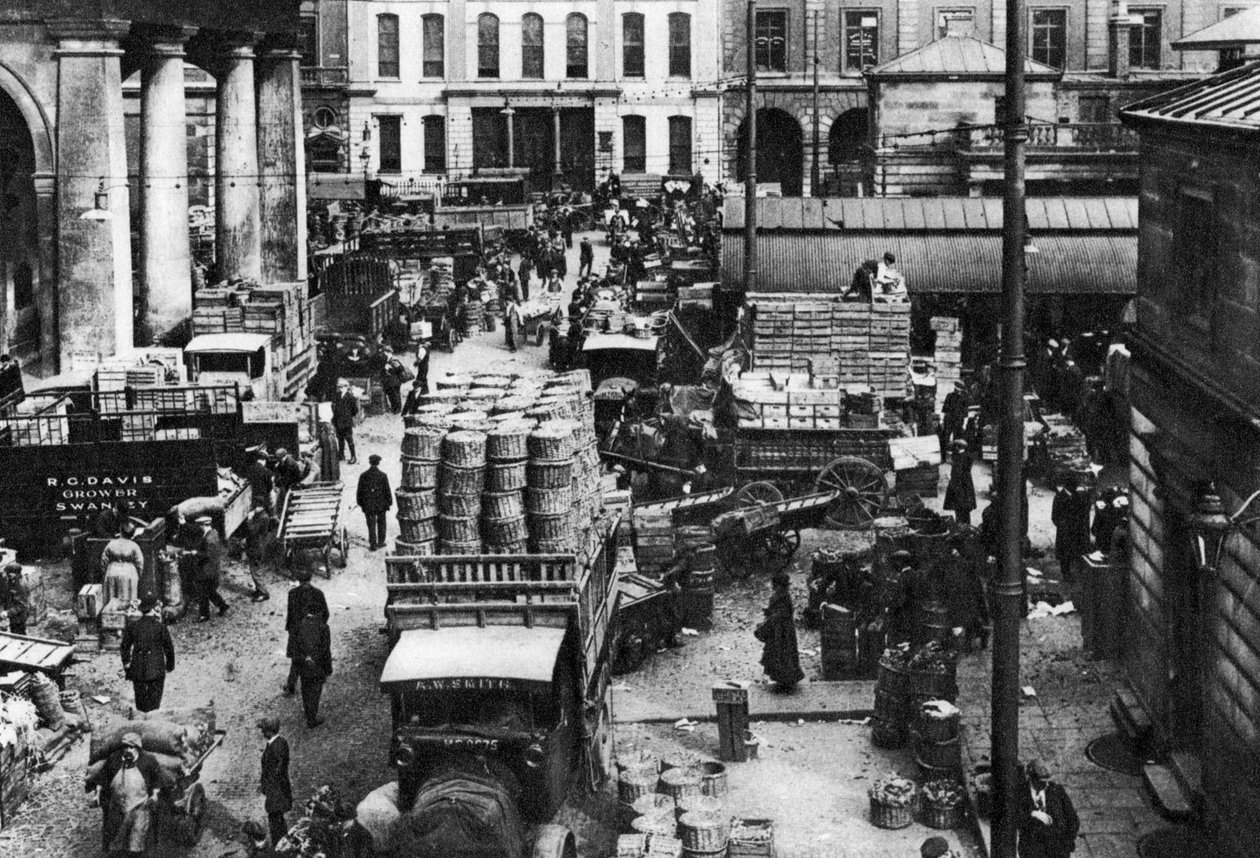 Brzy ráno v Covent Garden, Londýn, 1926-1927 od Unbekannt