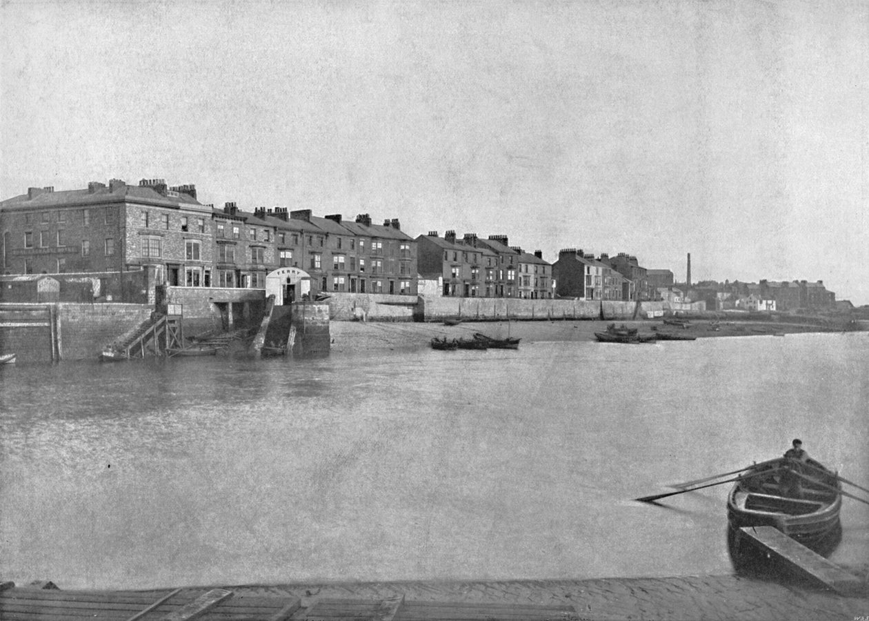 East Hartlepool - Commissioners Harbour, 1895 od Unbekannt