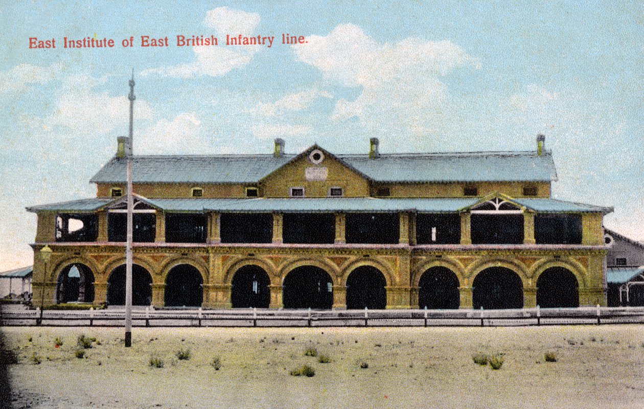 East Institute of East British Infantry line, Indie, počátek 20. století od Unbekannt
