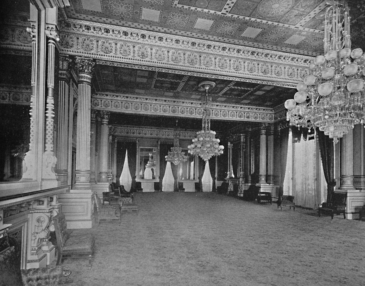 Východní místnost Bílého domu, Washington, D.C., c1897. od Unbekannt