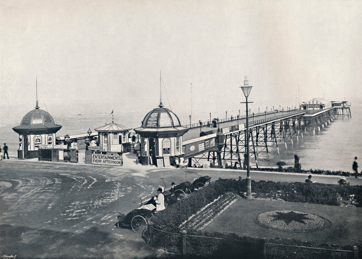Eastbourne - The Pier, 1895 od Unbekannt