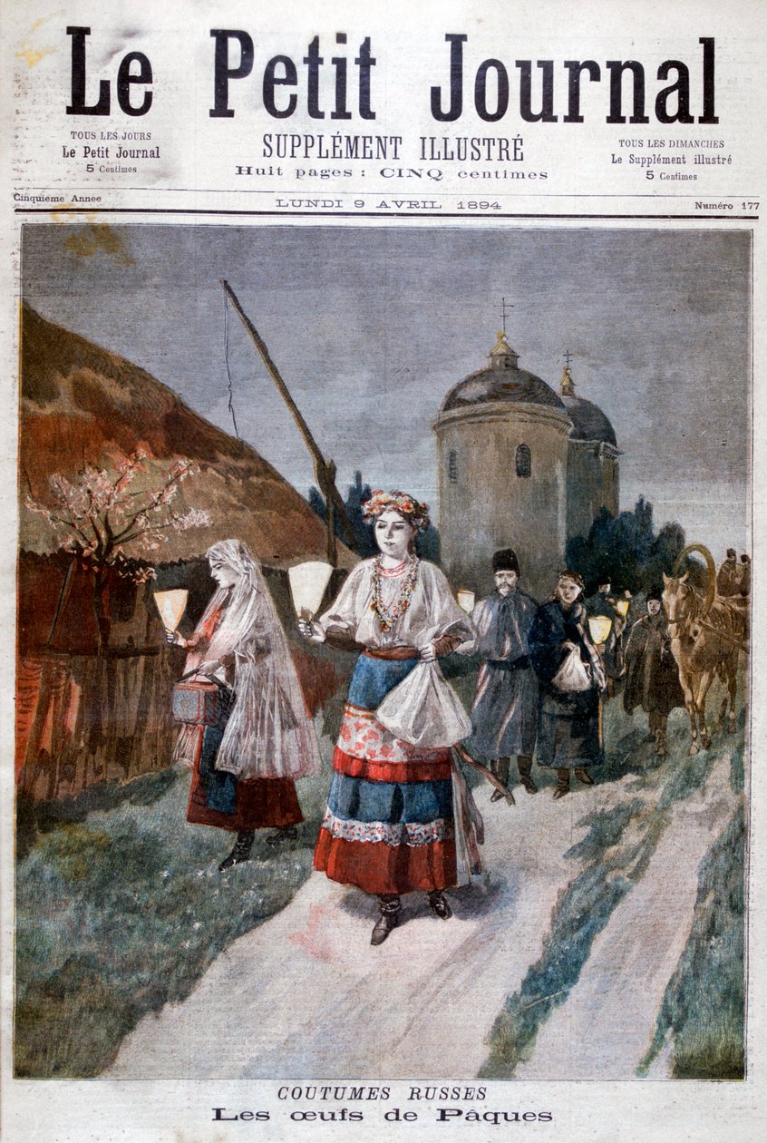 Velikonoce v Rusku, 1894 od Unbekannt
