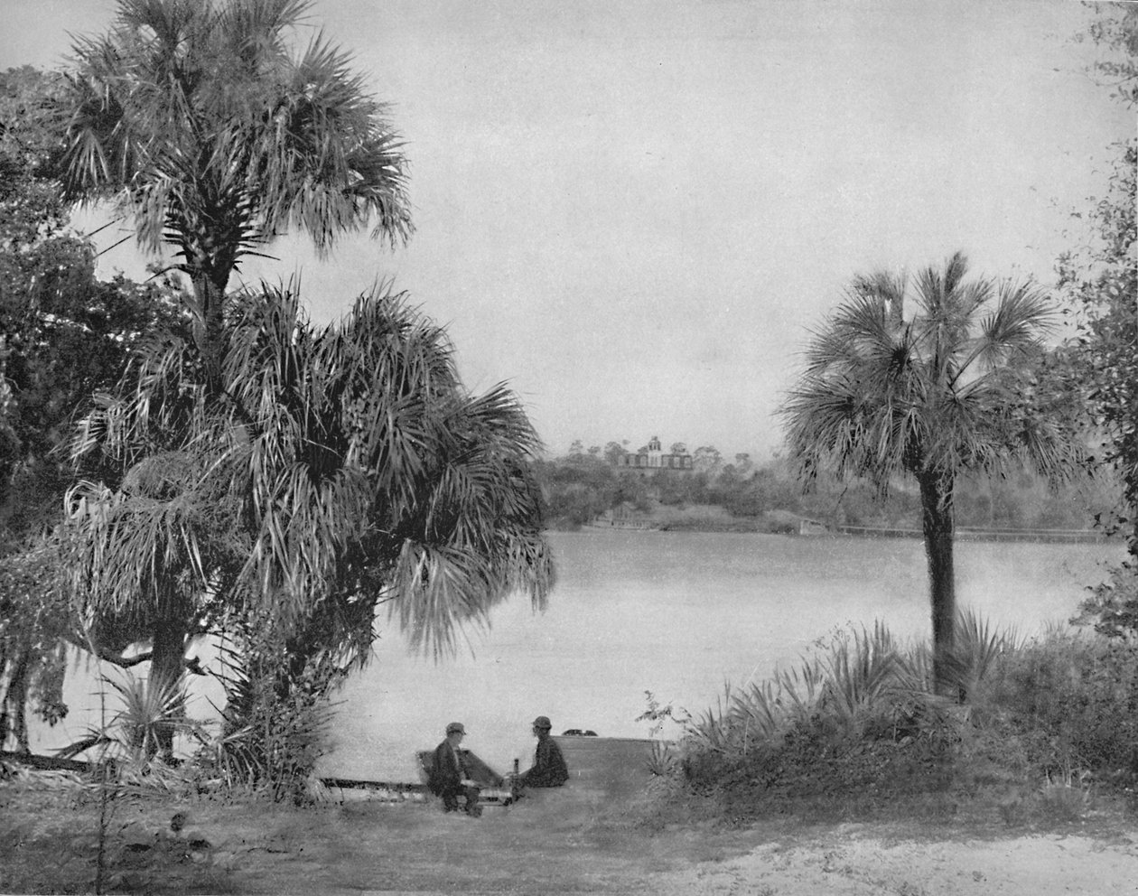 Eau Gallee, Indian River, Florida, c1897. od Unbekannt