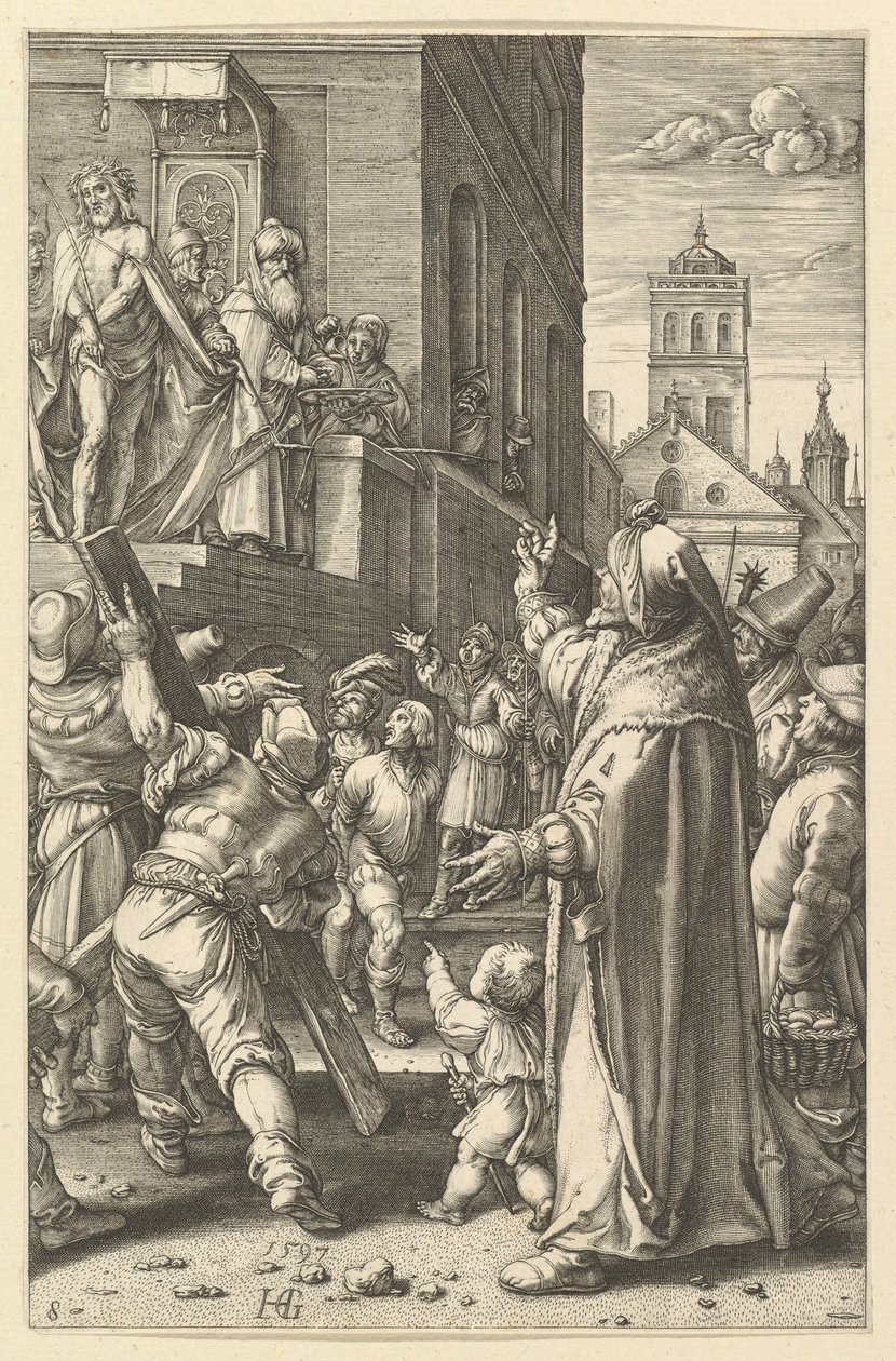 Ecce Homo, z Umučení Krista, ca. 1598-1617. od Unbekannt