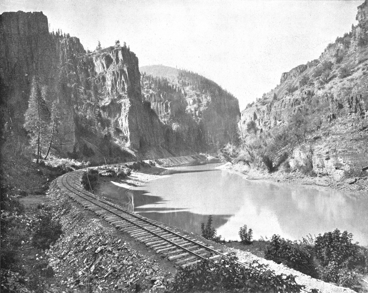 Echo Cliffs, Canyon of the Grand River, Colorado, USA, c1900. od Unbekannt
