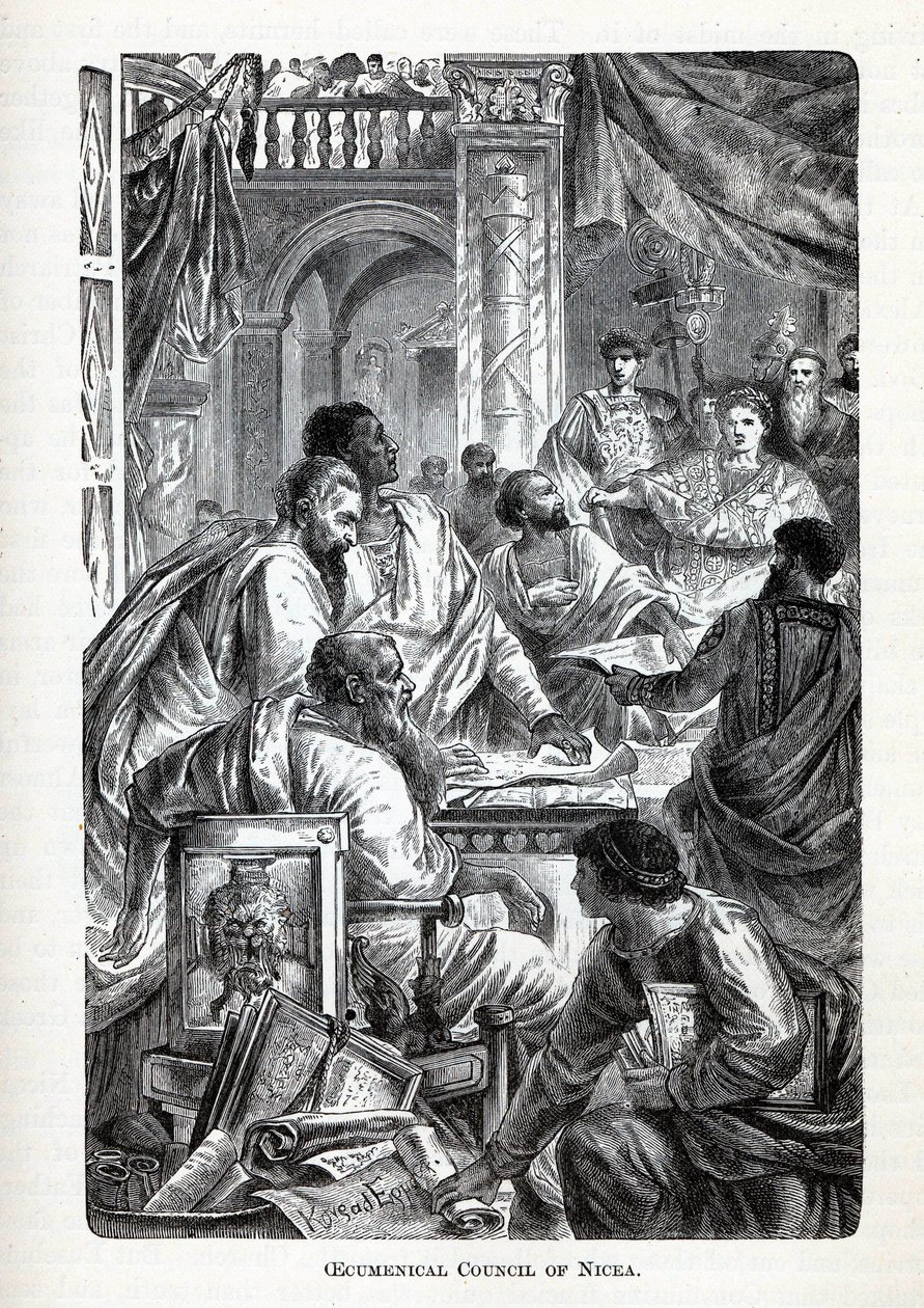 Ekumenický koncil v Nicei, 1882 od Unbekannt