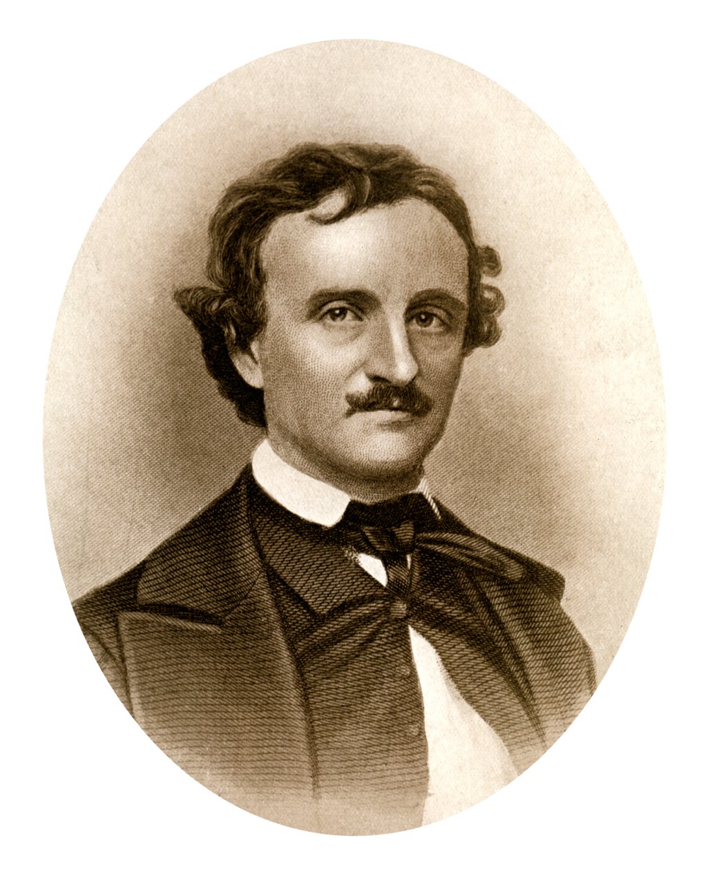 Edgar Allan Poe , americký básník, povídkář, editor a kritik, 1909 od Unbekannt