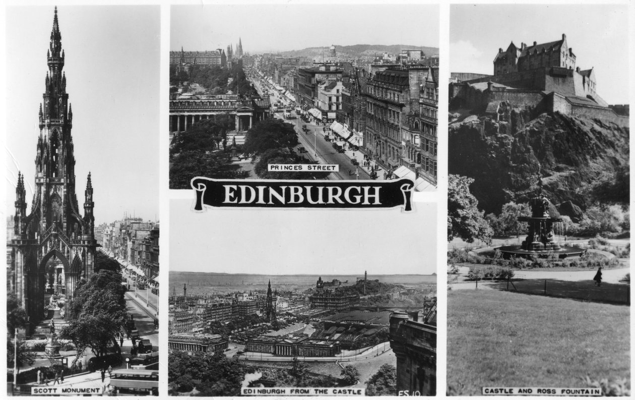 Edinburgh, Skotsko, 20. století od Unbekannt
