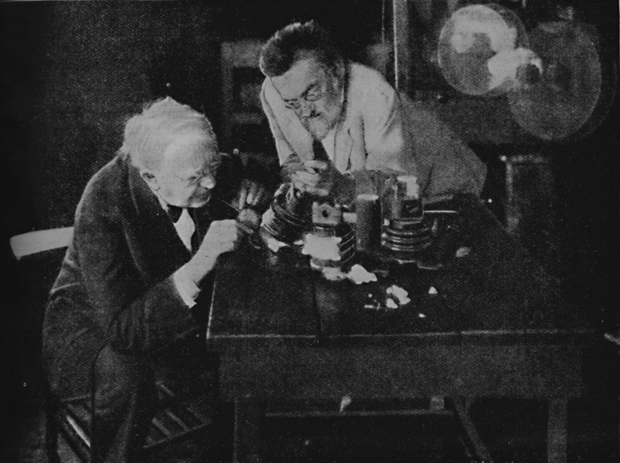 Edison a Steinmetz spojují síly k dosažení úspěchu, 1922, C1925 od Unbekannt