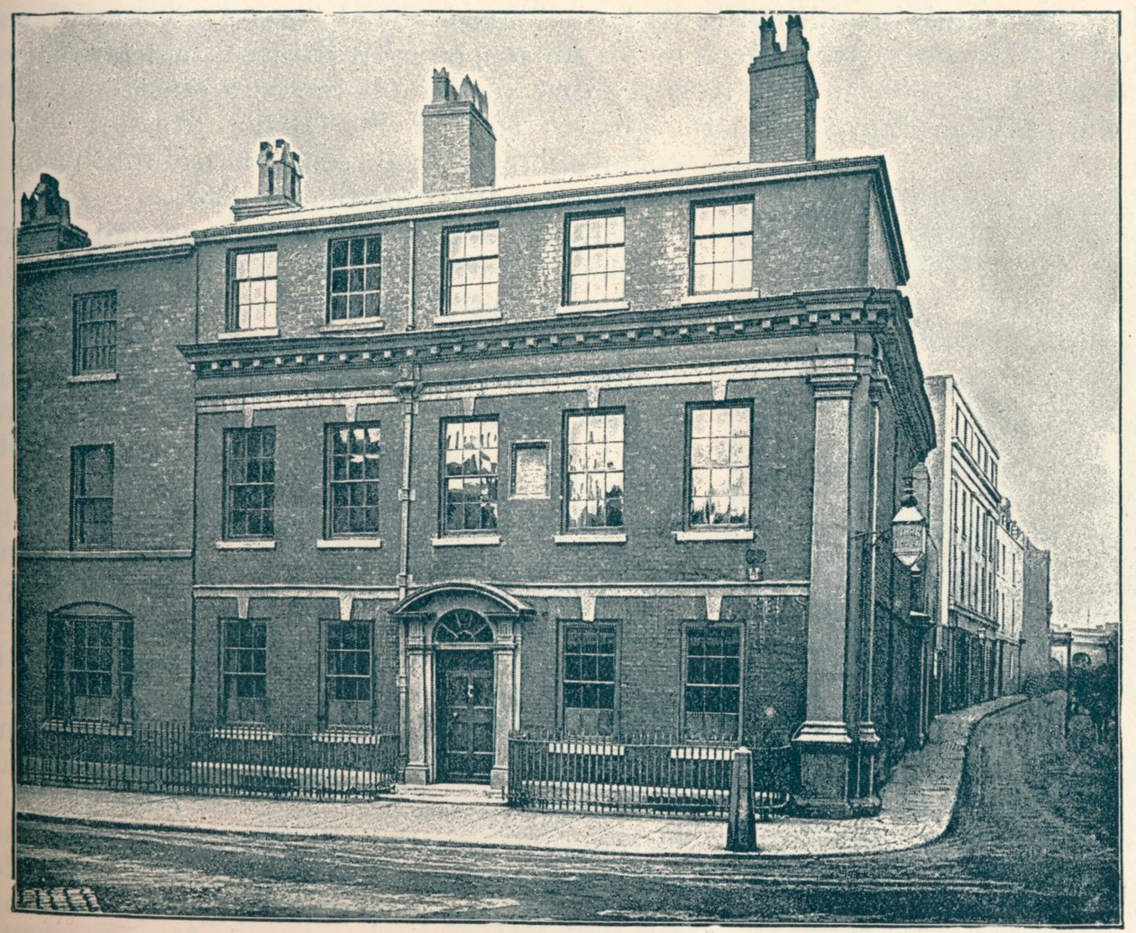 Dům Edmunda Hectorse: The Old Square, Birmingham, 1907 od Unbekannt