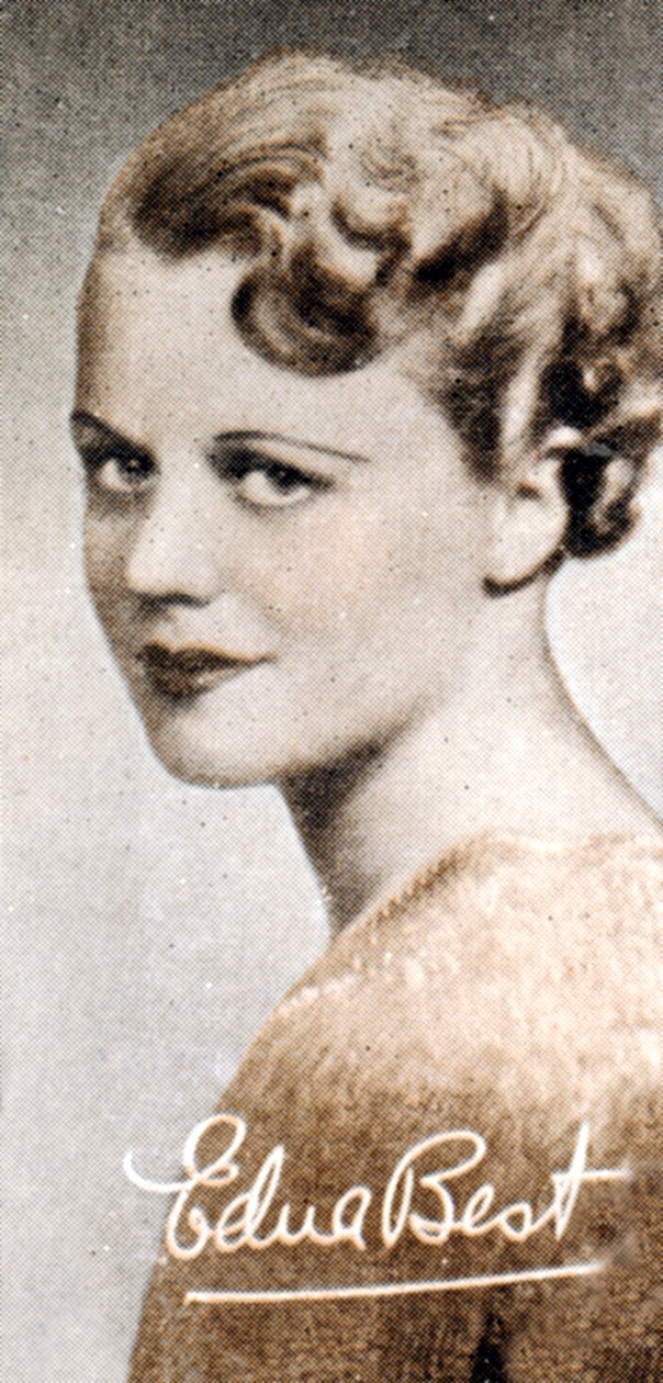 Edna Best 1900-1974, britská divadelní a filmová herečka, 1935 od Unbekannt