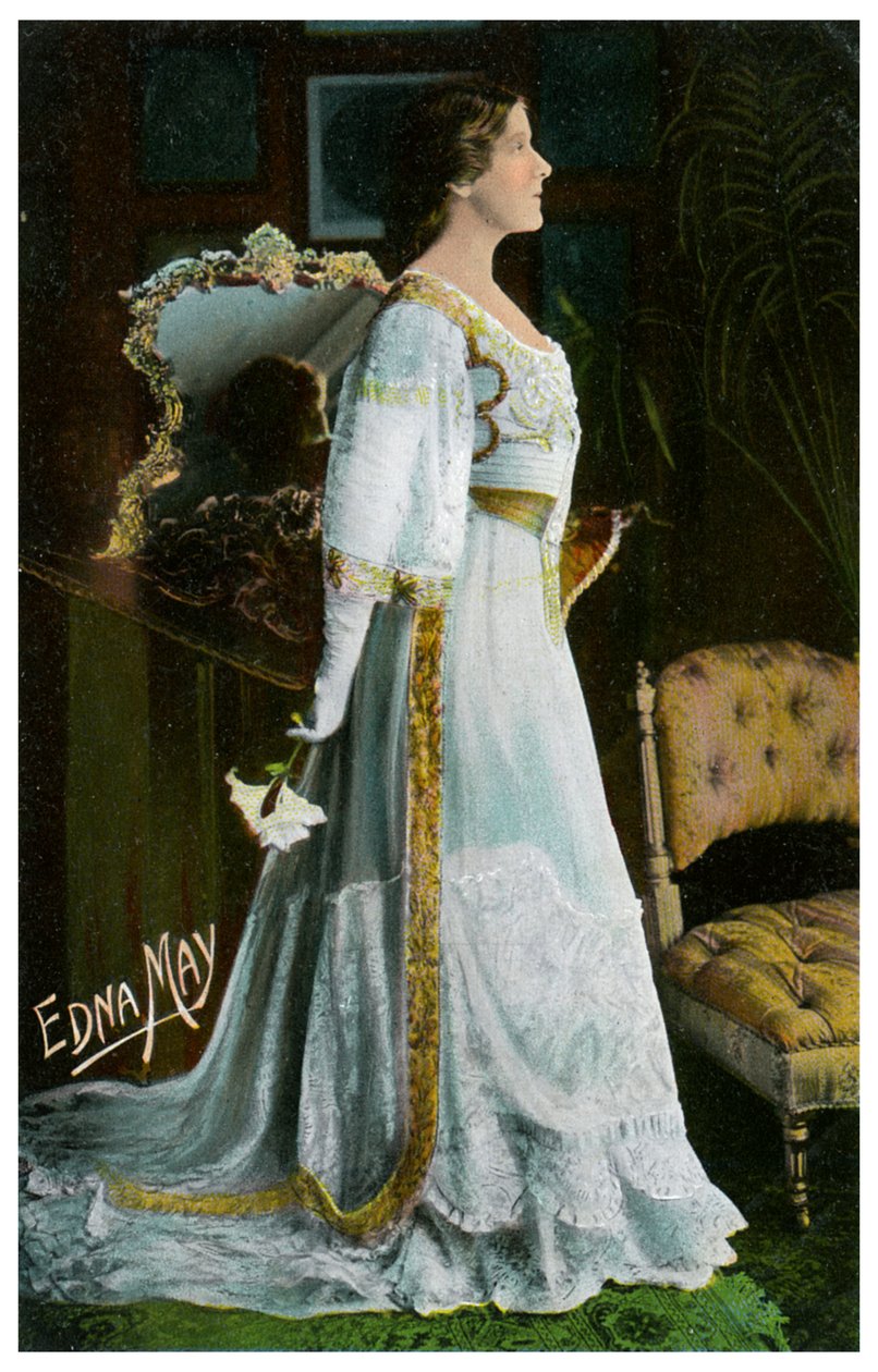 Edna May, americká herečka a zpěvačka, c1900-1919 od Unbekannt