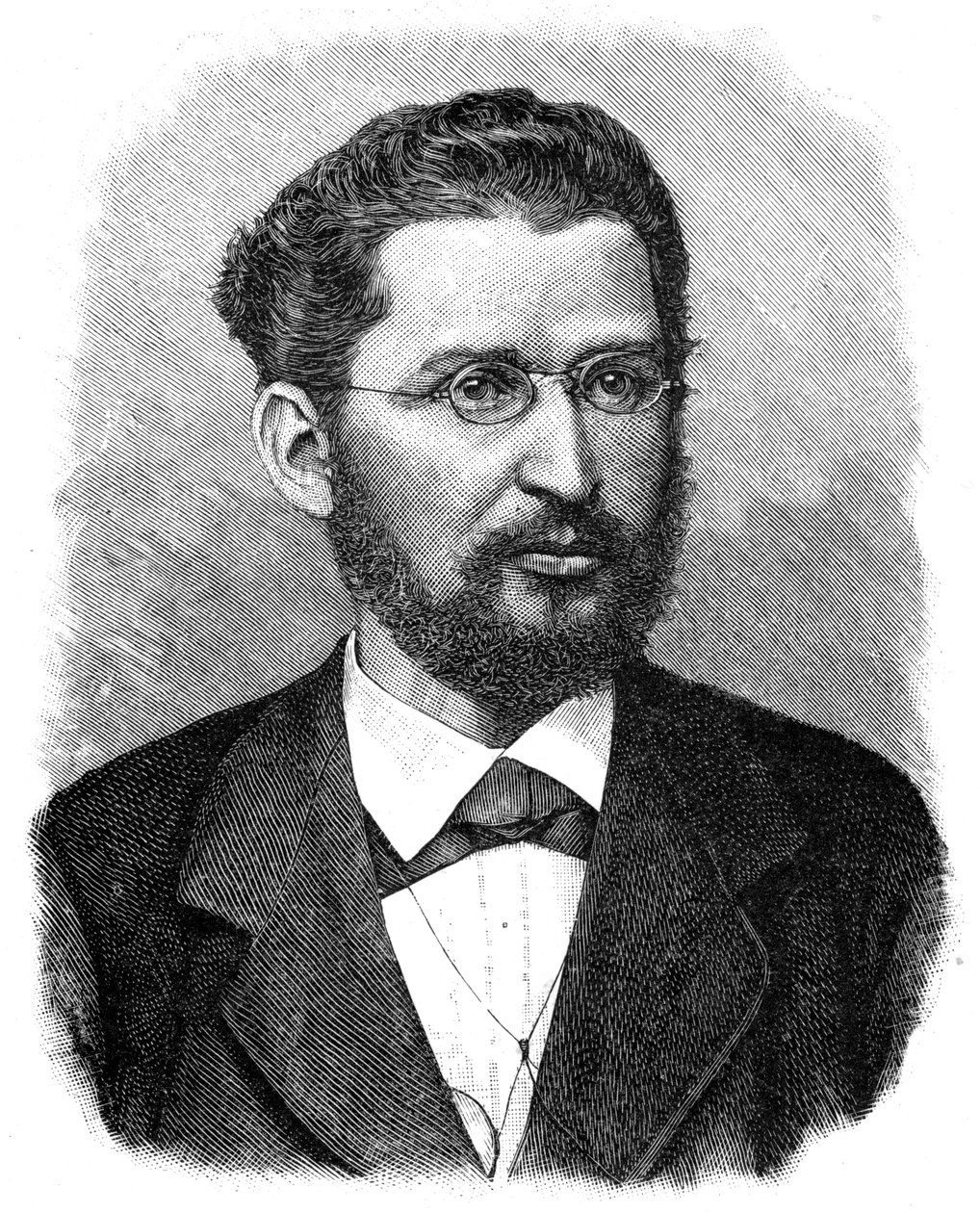 Eduard Bernstein, německý sociálně demokratický teoretik a politik, 1903 od Unbekannt