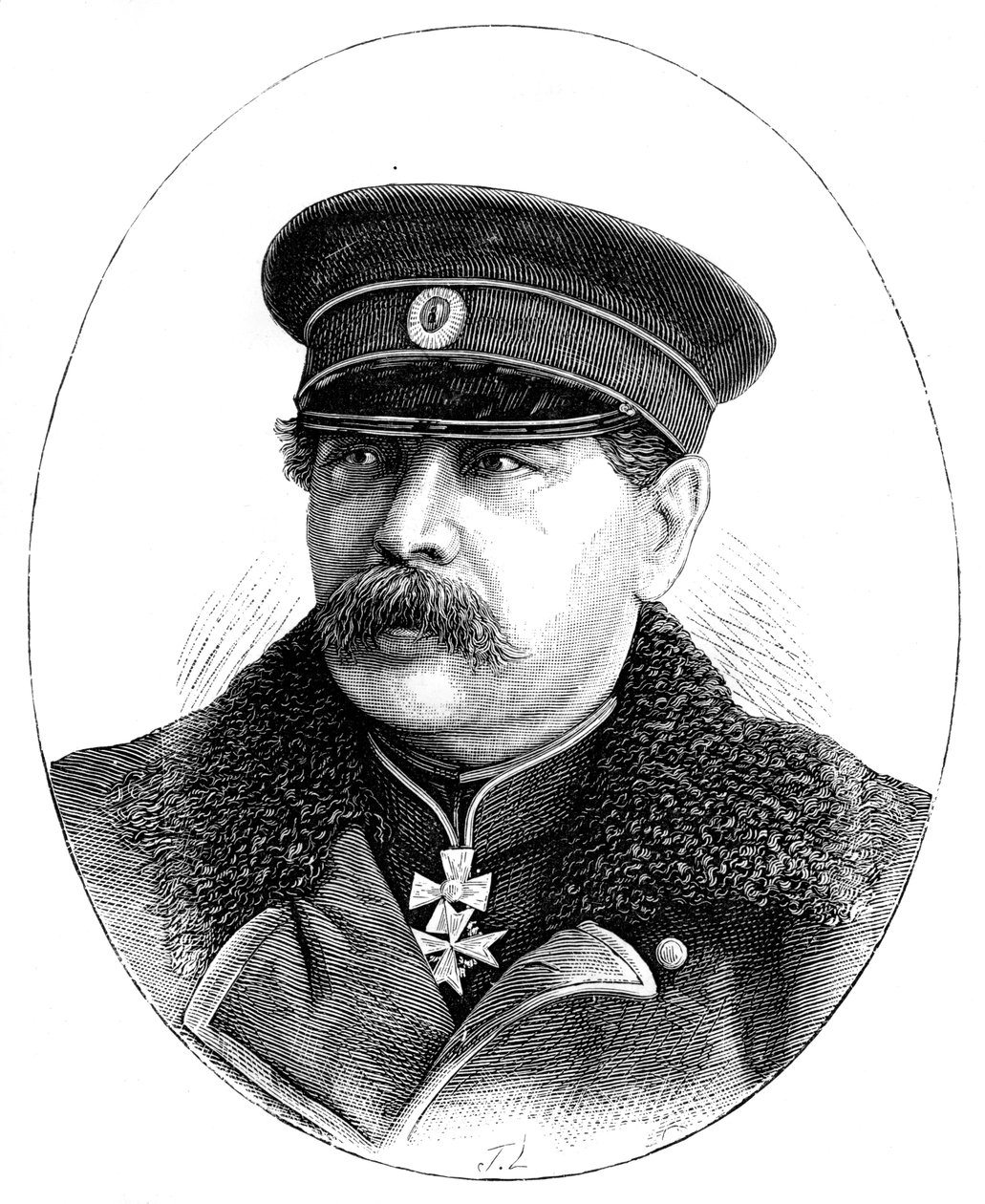 Eduard Ivanovič Totleben 1818-1884 ruský voják od Unbekannt