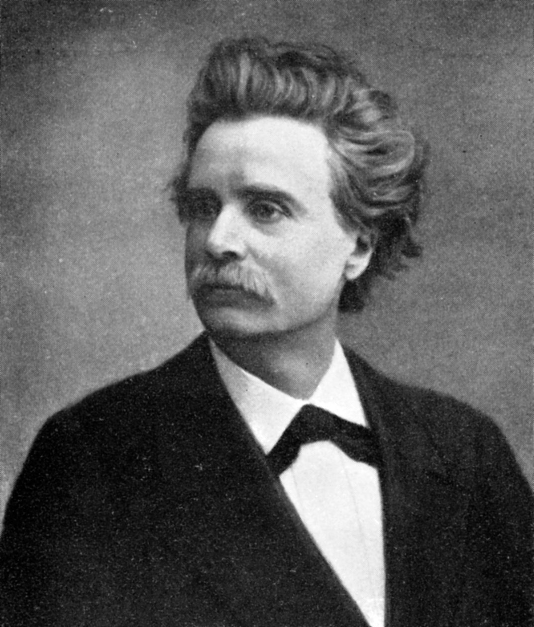 Edvard Hagerup Grieg , 1843-1907, norský skladatel a pianista, 1909 od Unbekannt