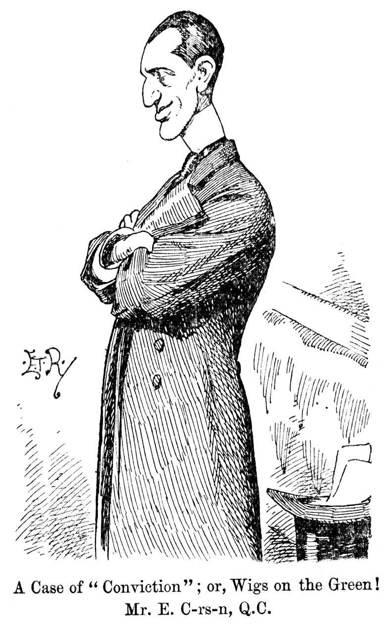 Edward Carson, britský politik a právník irského původu, 1898 od Unbekannt