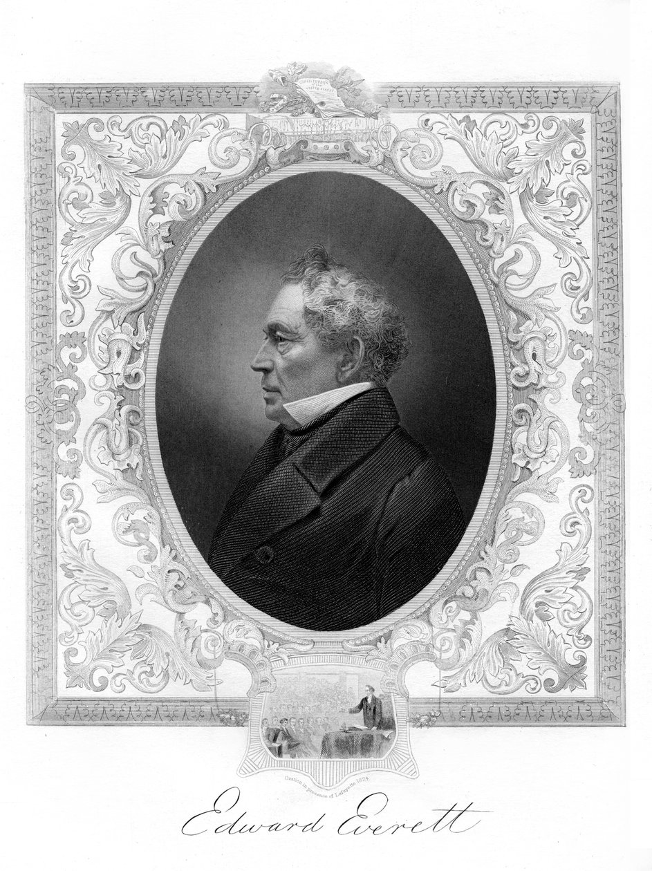 Edward Everett , americký politik Whig Party z Massachusetts, 1862-1867 od Unbekannt