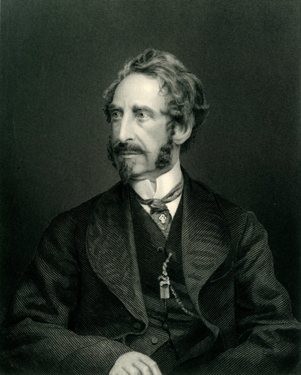 Edward G.E.L. Bulwer-Lytton, Lord Lytton, 1850, c1884. od Unbekannt
