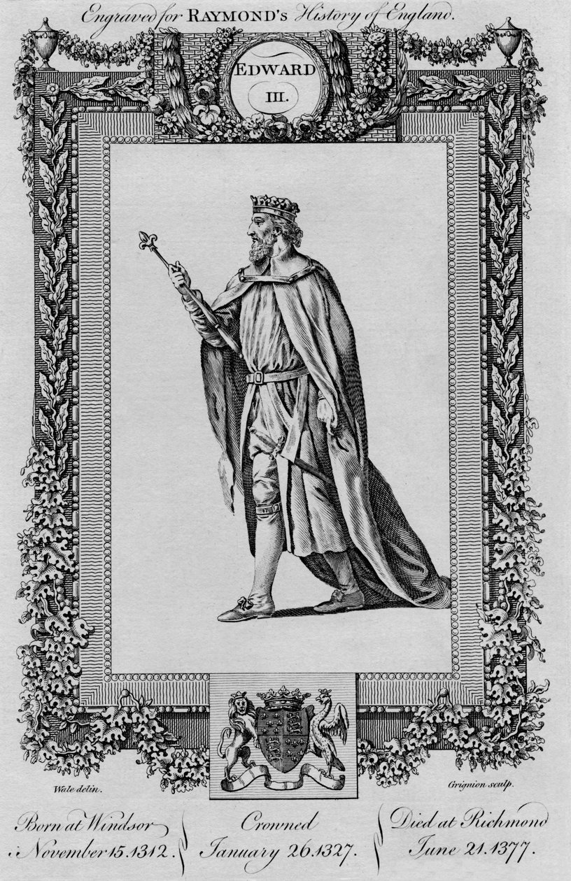 Edward III, c1787 od Unbekannt