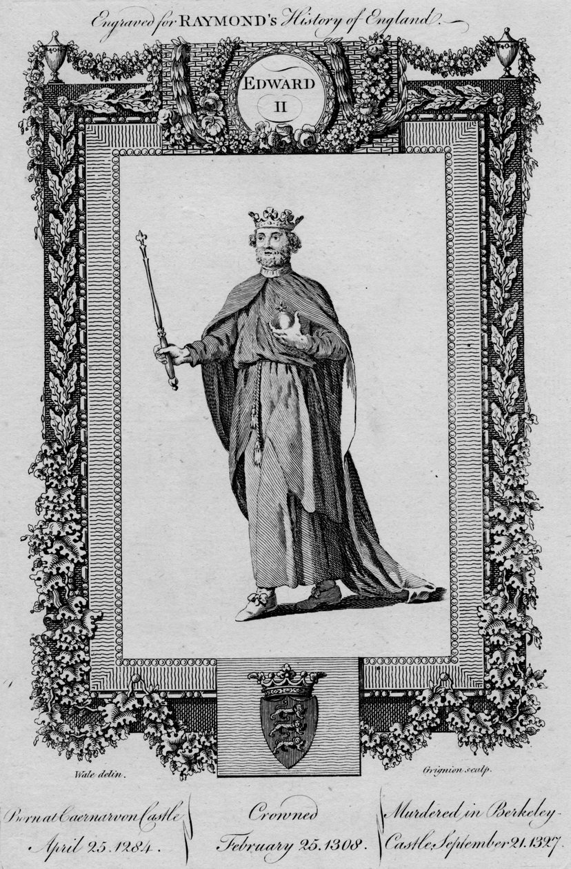 Edward II, c1787 od Unbekannt