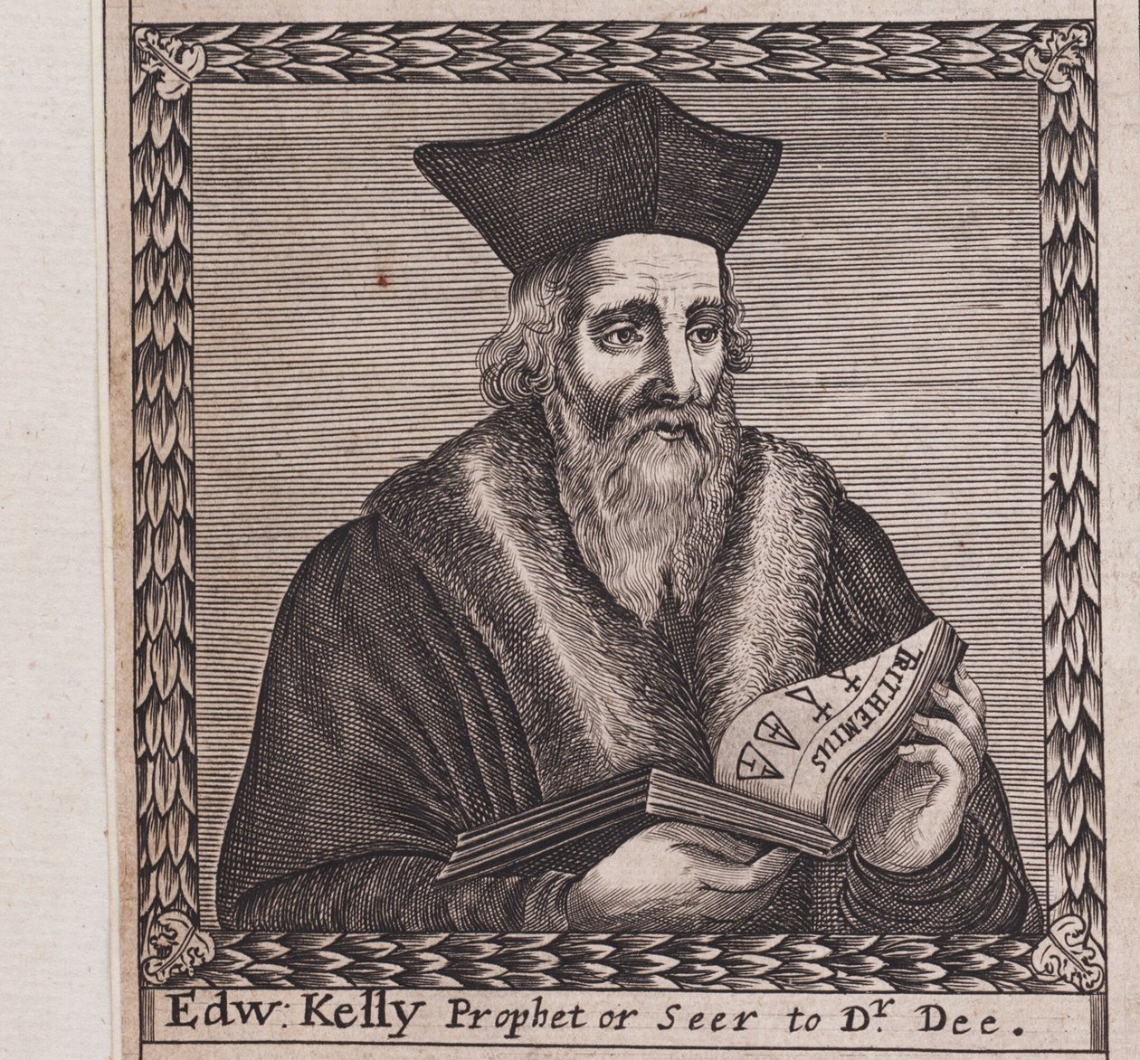 Edward Kelley z: Řád Inspirati, 1659 od Unbekannt