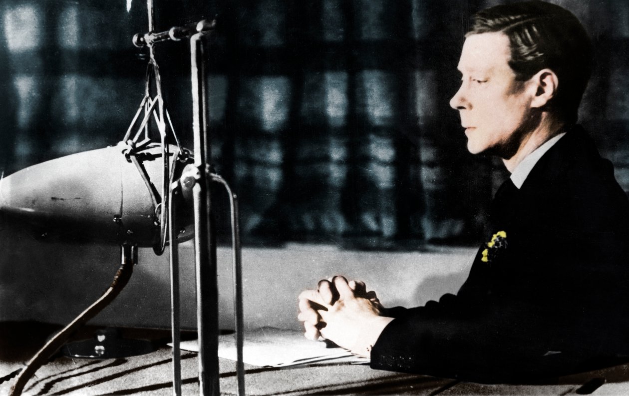 Edward VIII. vysílal svou abdikaci národu a Impériu, 11. prosince 1936. od Unbekannt