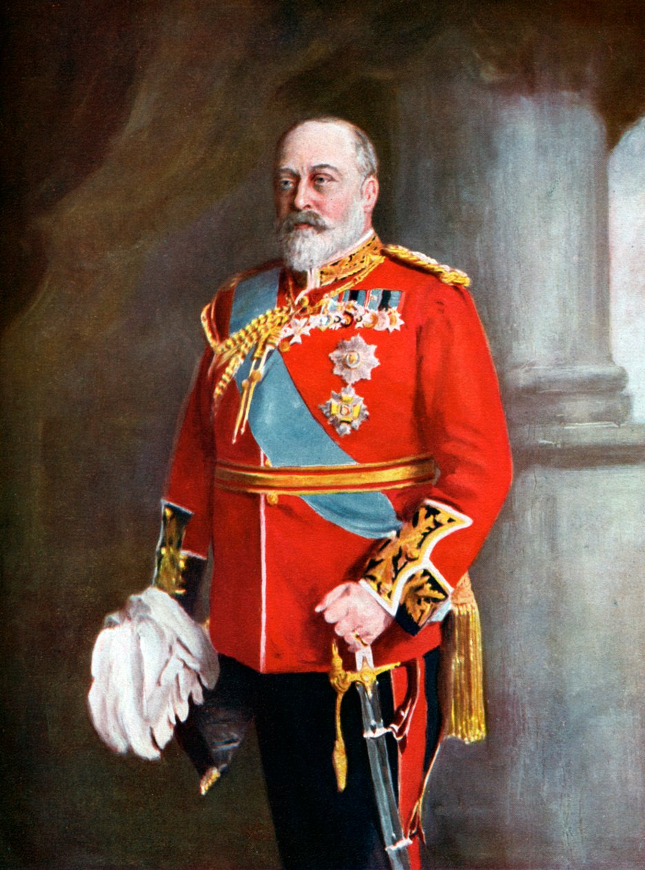 Edward VII, kolem 1900 od Unbekannt