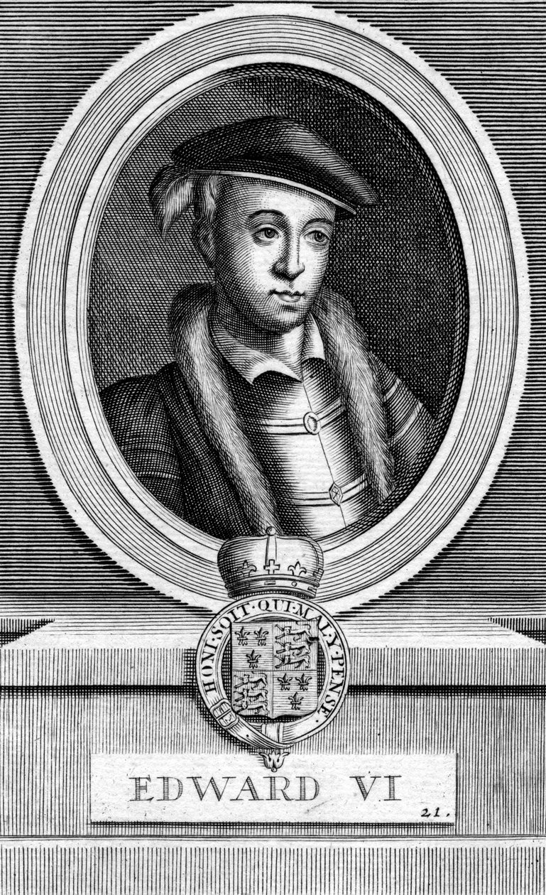 Anglický Edward VI od Unbekannt