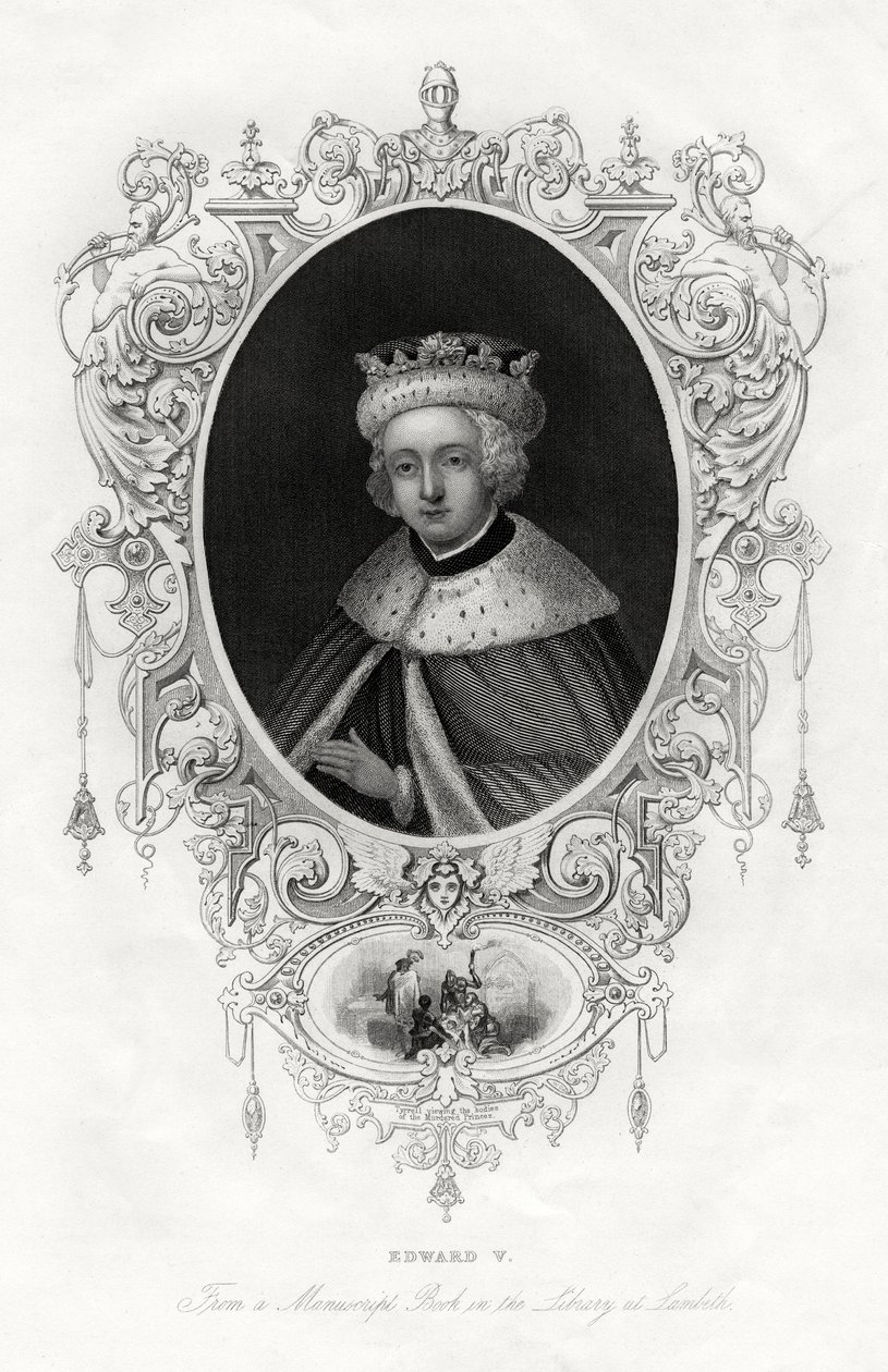 Edward V, král Anglie, 1860 od Unbekannt
