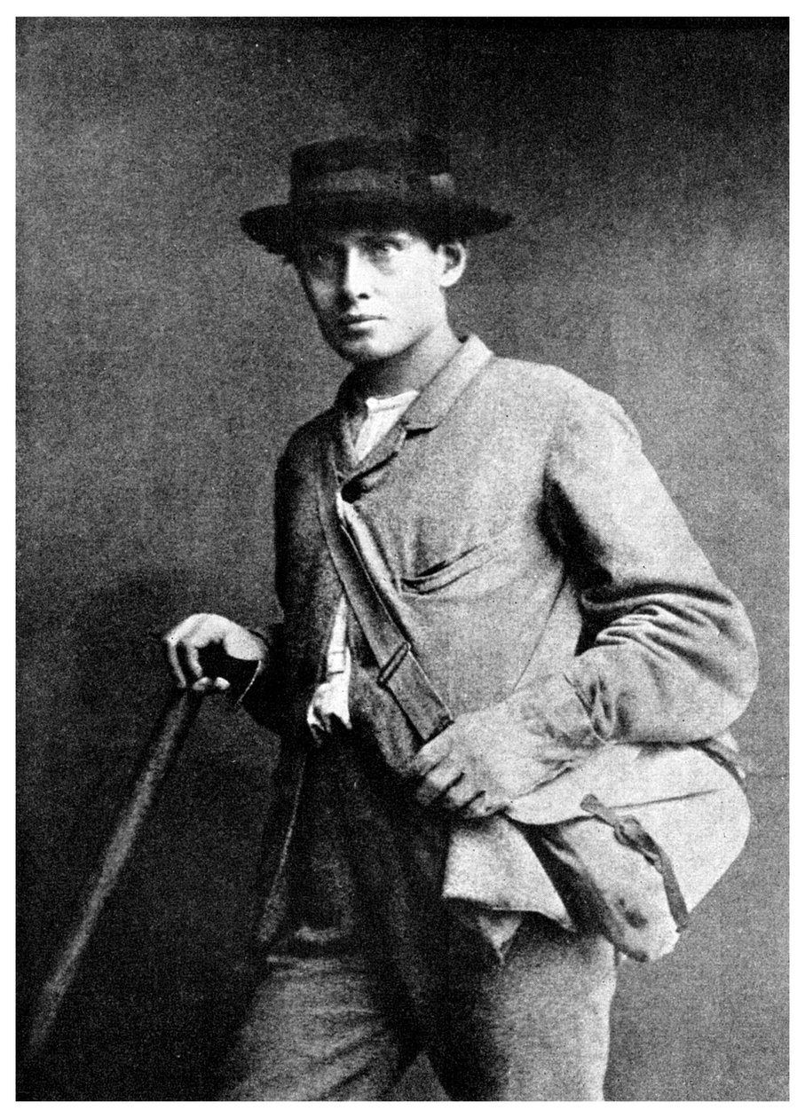 Edward Whymper, britský horolezec, 1865 1956 od Unbekannt